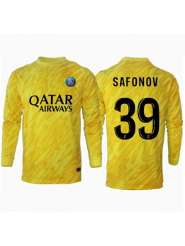 Paris Saint-Germain Matvei Safonov #39 Målvakt Replika Tredje Kläder 2024-25 Långärmad